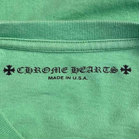 CHROME HEARTS Size S Sex Records Green Graphic Cotton Long Sleeve T-shirt - Picture 11 of 12